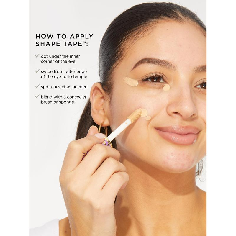 shape tape™ concealer - full-coverage formula