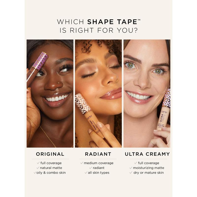 shape tape™ concealer - full-coverage formula